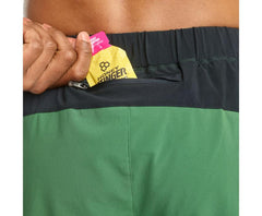 Saucony Outpace 5" Short Greener Pastures | Men Bottoms