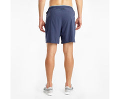 Saucony Outpace 7" Short Mood Indigo | Men Bottoms