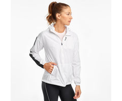 Saucony Packaway Jacket White | Women Jackets