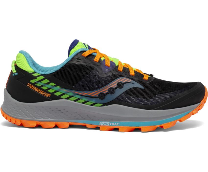 Saucony Peregrine 11 Future / Neon | Men Running