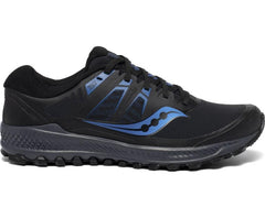 Saucony Peregrine ICE+ Black / Blue | Men Running