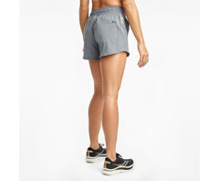 Saucony Ramble 5" Short Castlerock | Women Bottoms