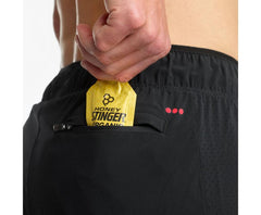 Saucony Rerun 8" 2-1 Short Black | Men Bottoms