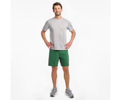 Saucony Rerun 8" 2-1 Short Greener Pastures | Men Bottoms