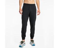 Saucony Rerun Jogger Pant Black | Men Bottoms