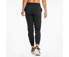 Saucony Rerun Jogger Pant Black | Women Bottoms