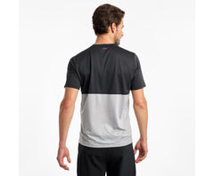 Saucony Rerun Short Sleeve Alloy Heather | Men Tops