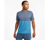 Saucony Rerun Short Sleeve Bonnie Blue | Men Tops