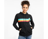 Saucony Rested Hoodie Black | Women Tops