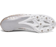 Saucony Spitfire 5 White / Gold | Women Running