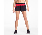 Saucony Split Second 2.5" Short Black / Red | Women Bottoms
