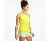 Saucony Stopwatch Singlet Evening Primrose | Women Tops