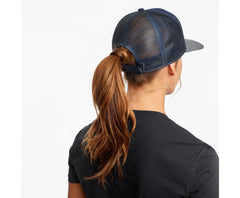 Saucony Trucker Hat Navy | Men/Women Hats
