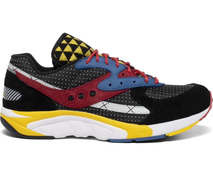 Saucony Aya Black / Cyber / Red | Men Aya