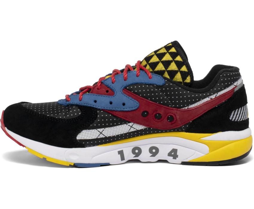 Saucony Aya Black / Cyber / Red | Men Aya