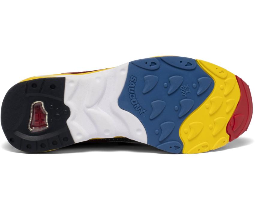 Saucony Aya Black / Cyber / Red | Men Aya