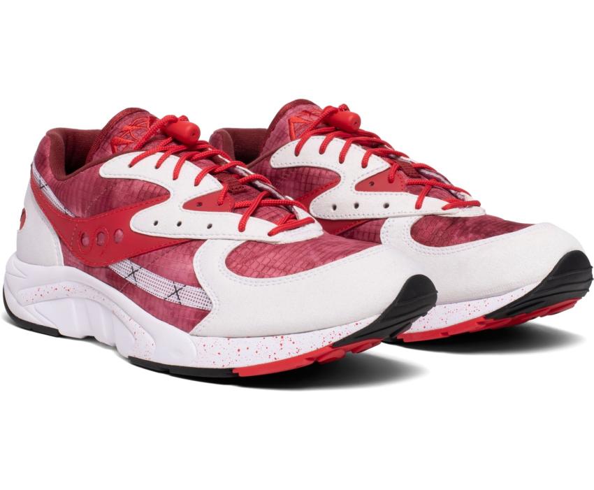 Saucony Aya Tie Dye White / Red / Tie Dye | Men/Women Aya