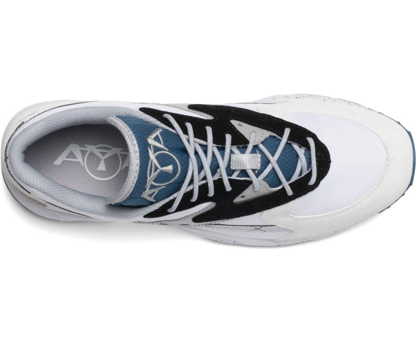 Saucony Aya White / Black / Seaport | Men Aya
