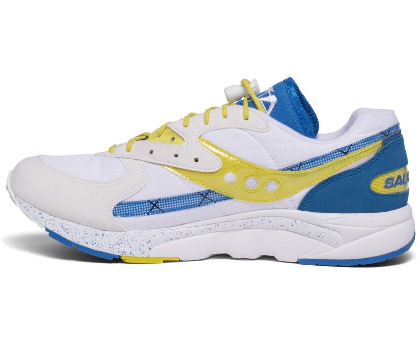 Saucony Aya White / Blazing Yellow | Men Aya