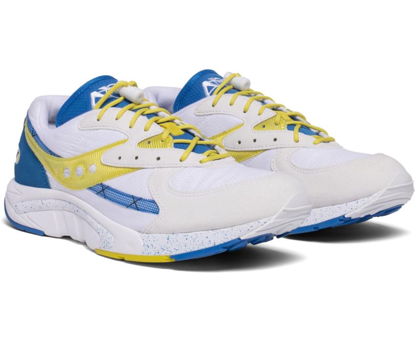 Saucony Aya White / Blazing Yellow | Men Aya