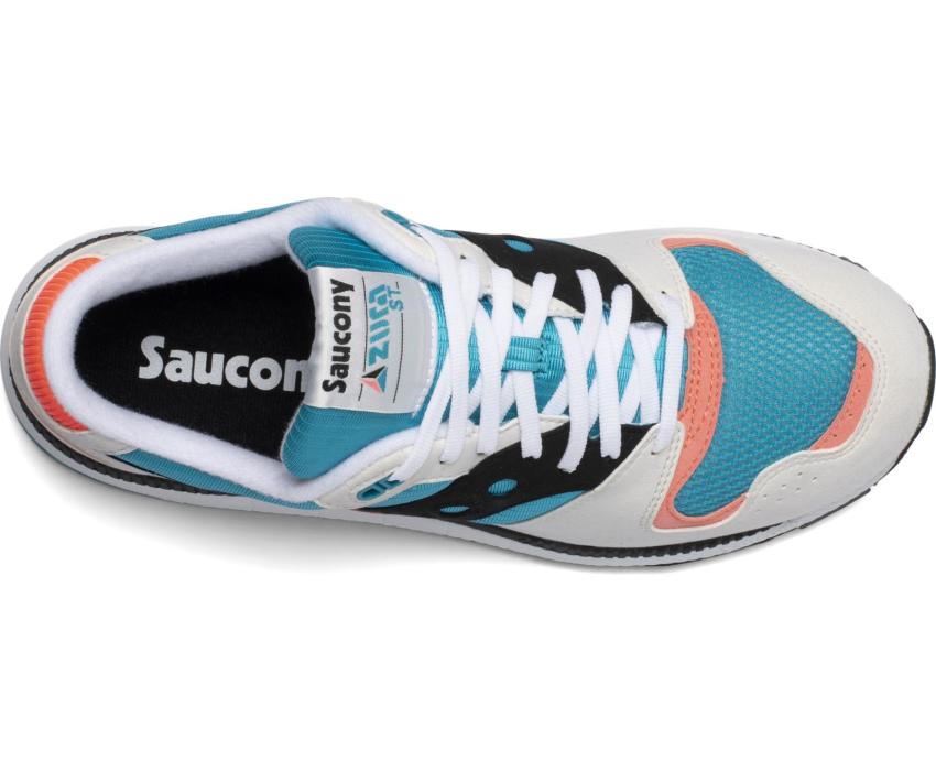 Saucony Azura White / Capri / Vizicoral | Men Azura