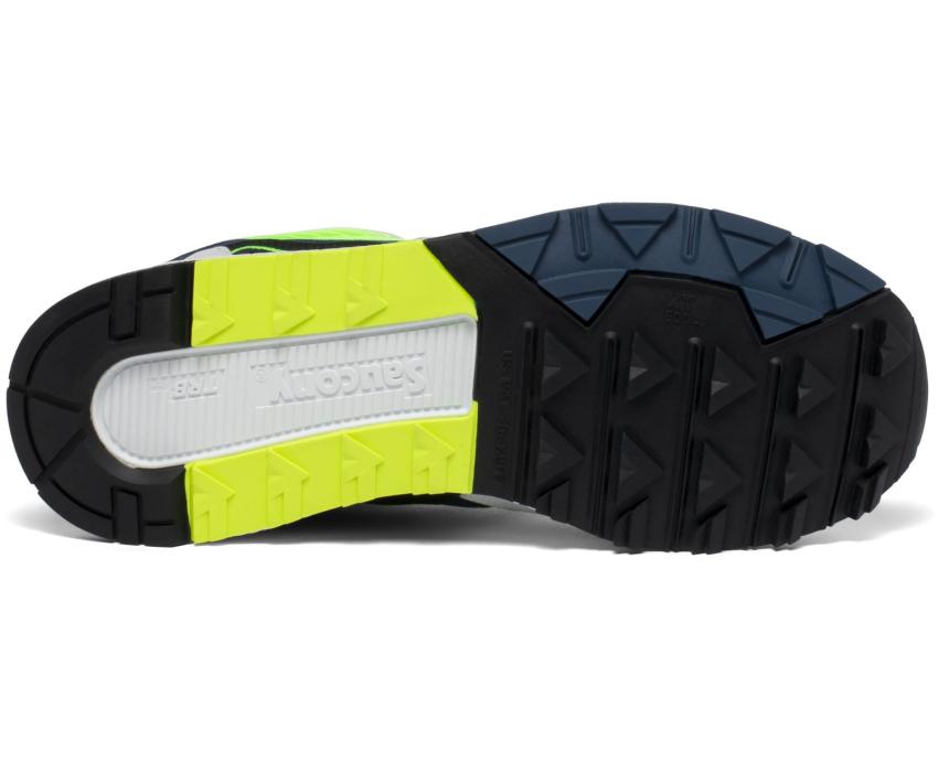 Saucony Azura White / Citron / Denim | Men Originals