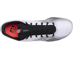 Saucony Ballista MD White / Black | Men Running