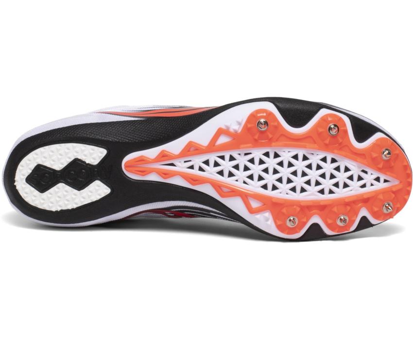 Saucony Ballista MD White / Black | Men Running