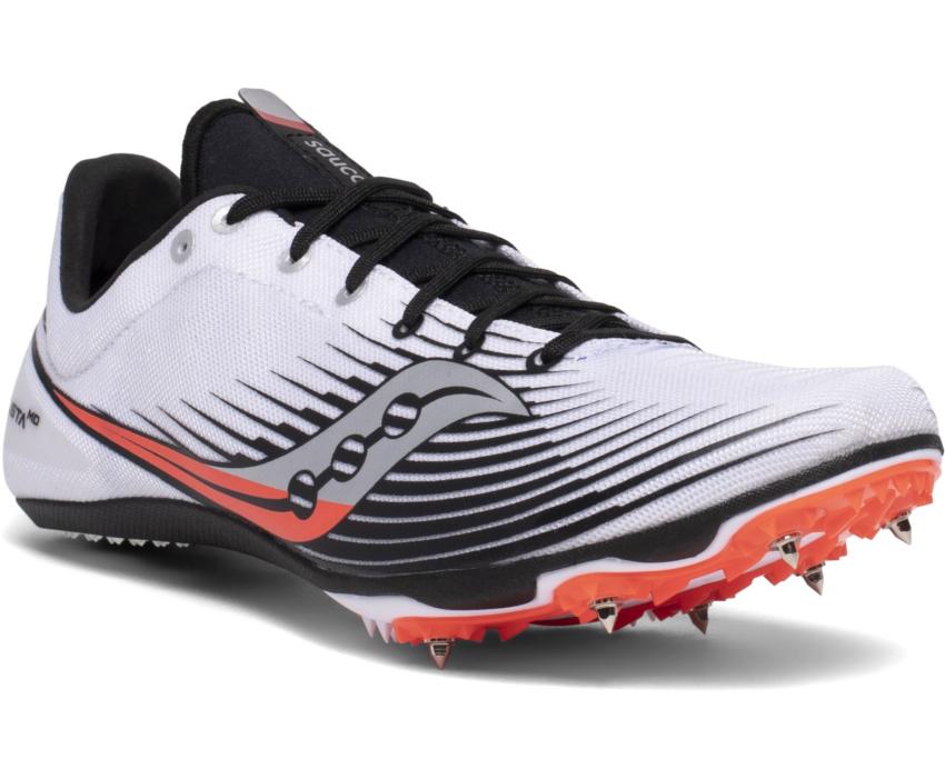 Saucony Ballista MD White / Black | Men Running