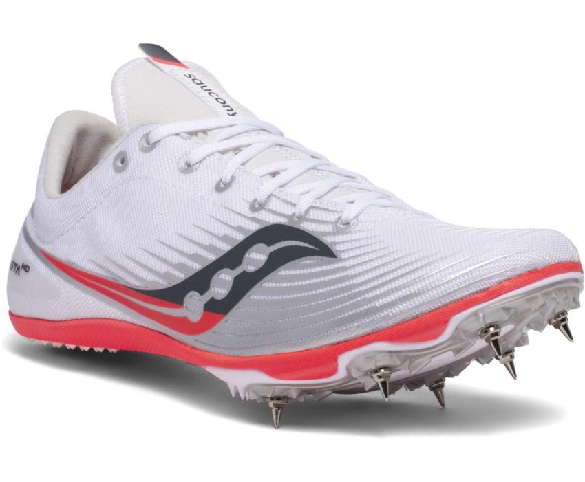 Saucony Ballista MD White / Vizired | Women Running