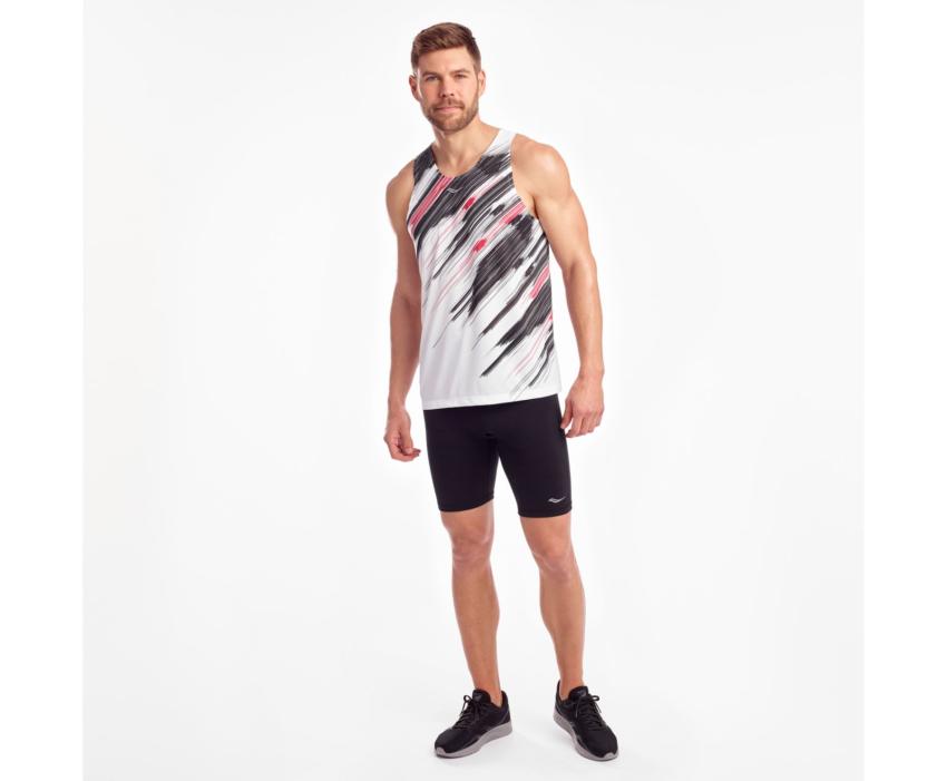 Saucony Bell Lap Short Black | Men Bottoms