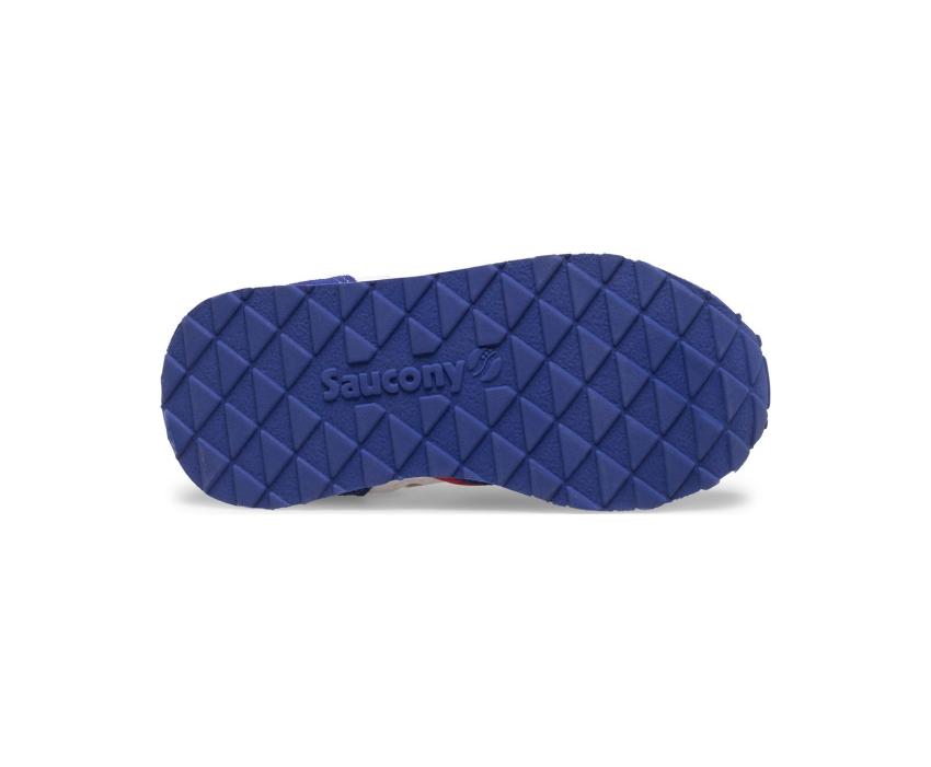 Saucony Big Kid's Big Kids Jazz Hook &amp; Loop Sneaker Red / White / Blue | Kids Running