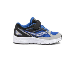 Saucony Big Kid's Cohesion 14 A/C Sneaker Black / Blue | Kids Running