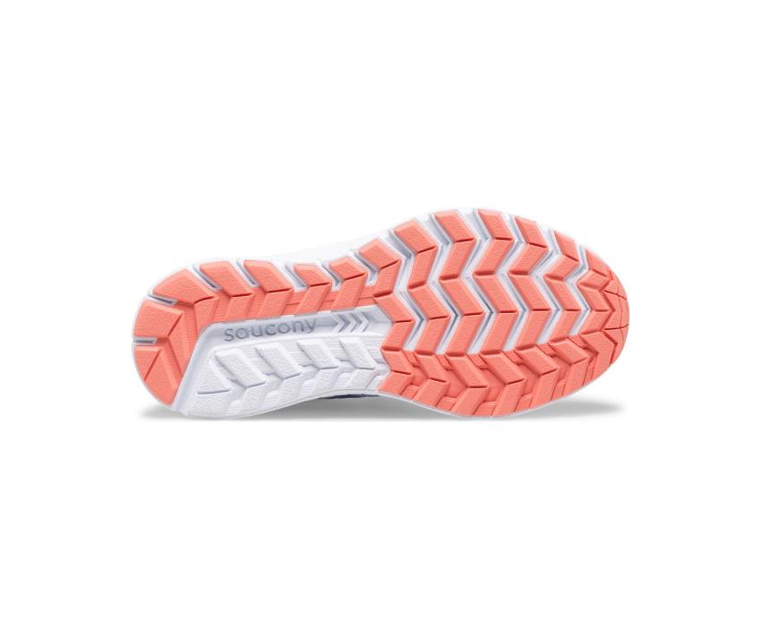 Saucony Big Kid's Cohesion 14 A/C Sneaker Blue / Coral | Kids Running