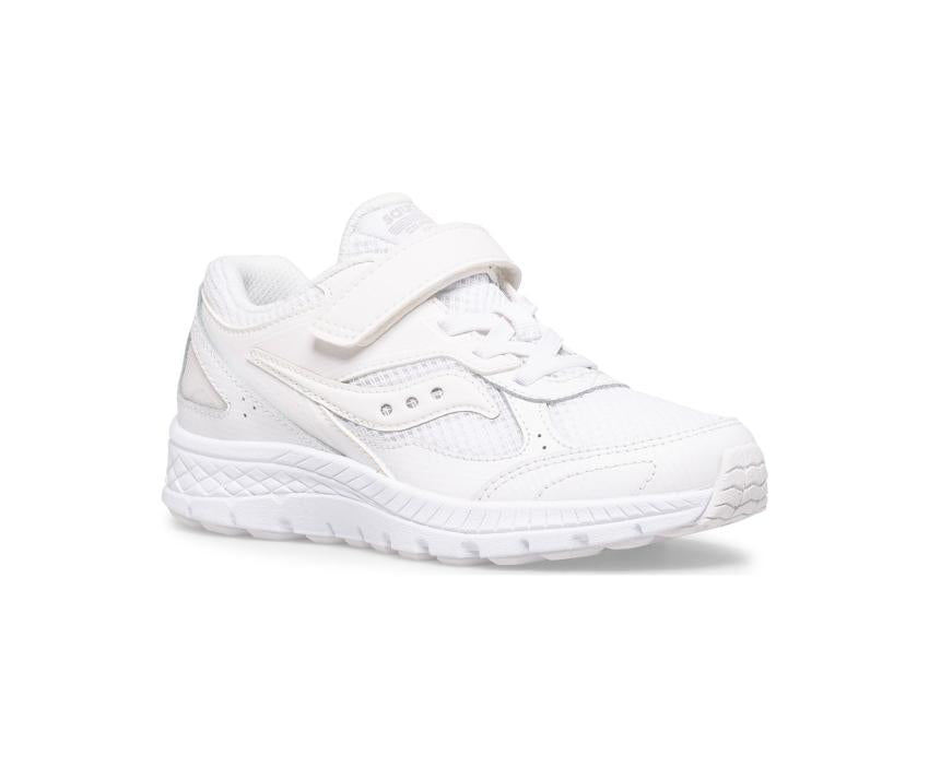 Saucony Big Kid's Cohesion 14 A/C Sneaker White | Kids Running