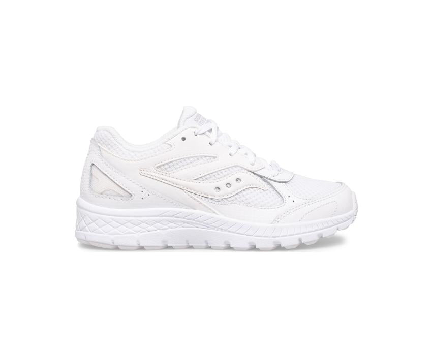 Saucony Big Kid's Cohesion 14 Lace Sneaker White | Kids Running