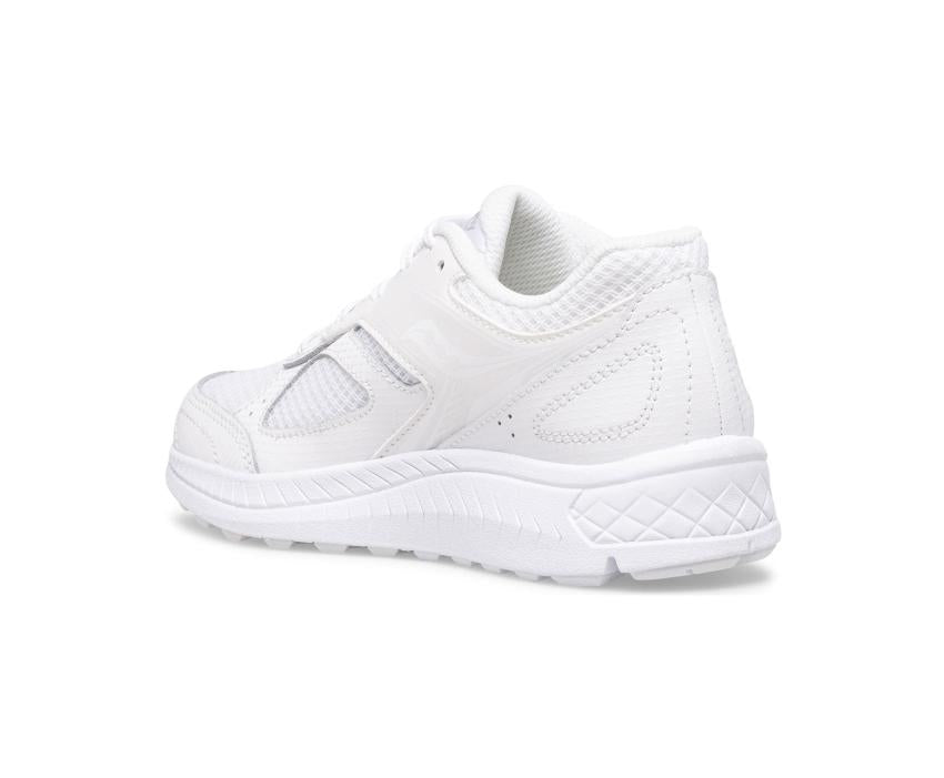 Saucony Big Kid's Cohesion 14 Lace Sneaker White | Kids Running