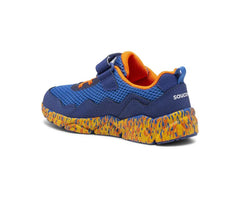 Saucony Big Kid's Flash A/C 2.0 Sneaker Blue / Flame | Kids Running