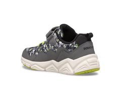 Saucony Big Kid's Flash A/C 2.0 Sneaker Grey / Camo | Kids Running