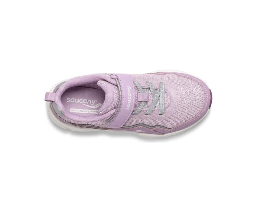 Saucony Big Kid's Flash A/C 2.0 Sneaker Pink Metallic | Kids Running