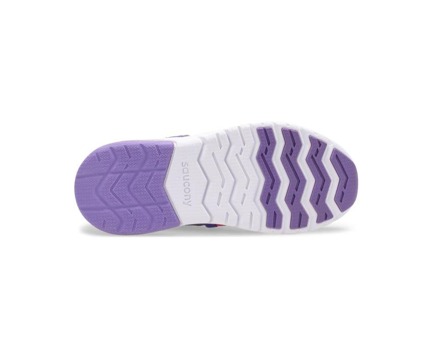 Saucony Big Kid's Flash Glow 2.0 Sneaker Purple / Pink | Kids Running