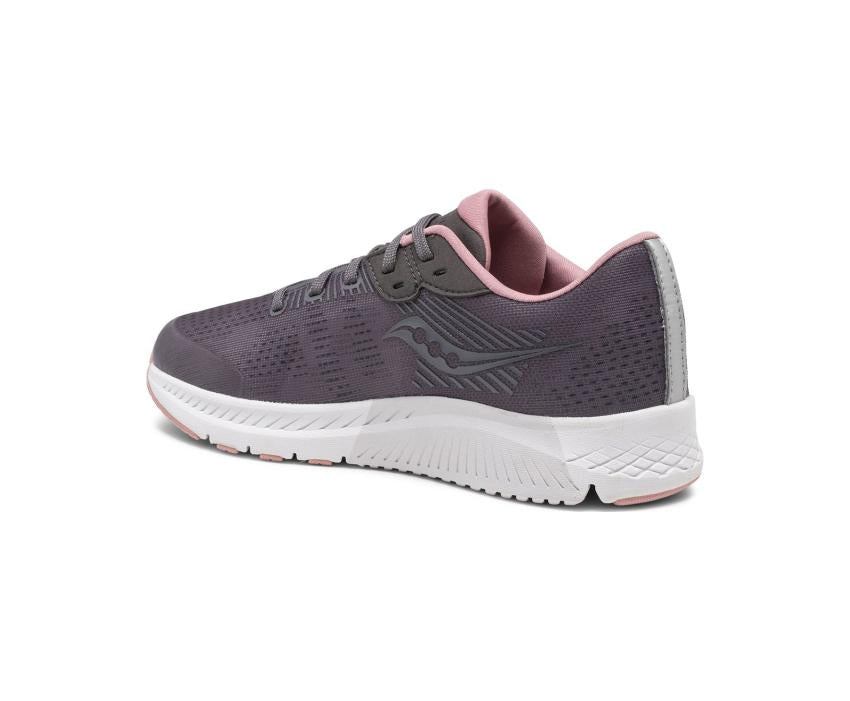Saucony Big Kid's Guide 14 Sneaker Blush / Grey | Kids Running