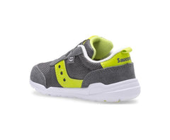 Saucony Big Kid's Jazz Riff Sneaker Grey / Citron | Kids Running