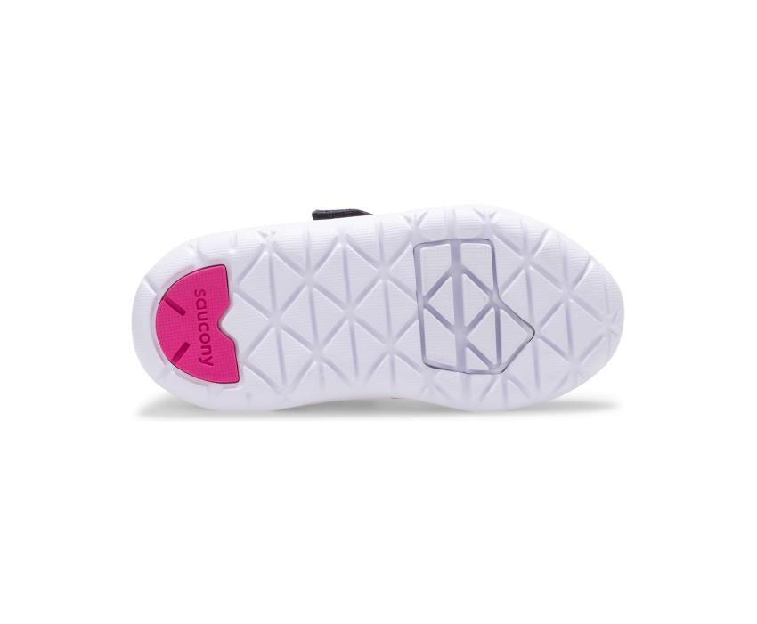 Saucony Big Kid's Jazz Riff Sneaker Navy / Magenta | Kids Running