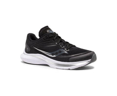 Saucony Big Kid's Kinvara 12 Sneaker Black / White | Kids Running