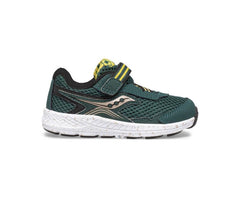 Saucony Big Kid's Ride 10 Jr. Sneaker Green / Gold / Black | Kids Running