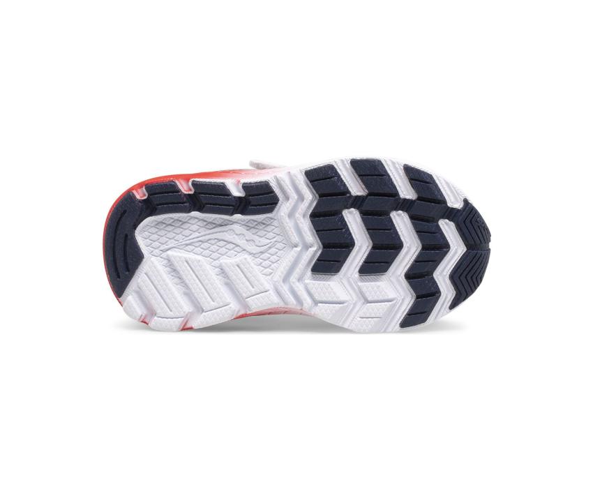 Saucony Big Kid's Ride 10 Jr. Sneaker Red / White / Blue | Kids Running