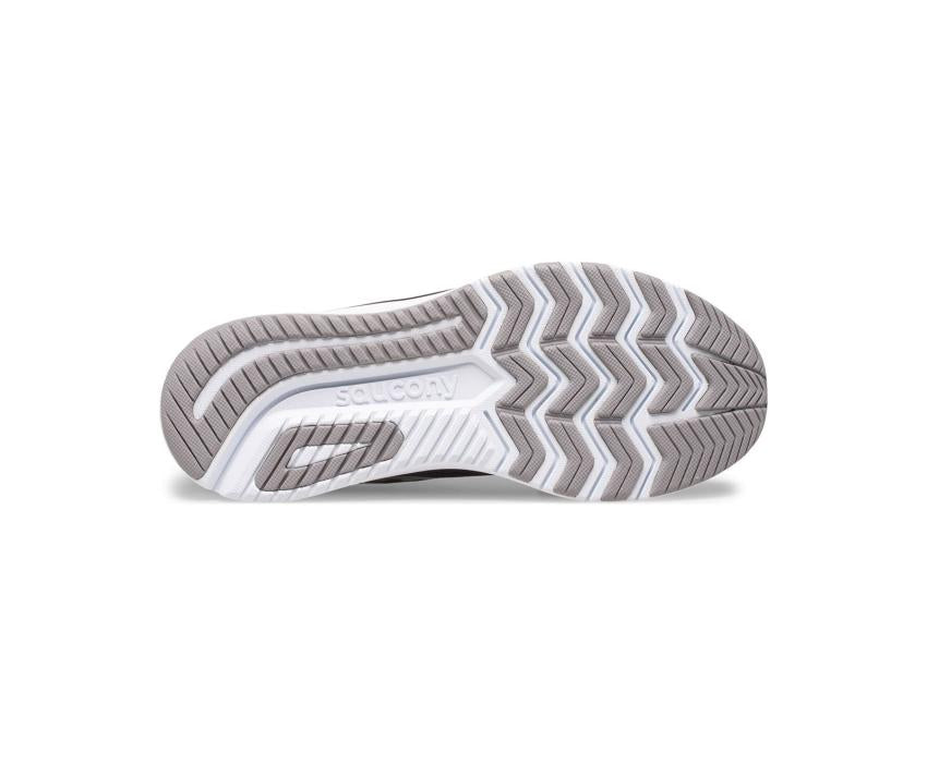 Saucony Big Kid's Ride 14 Sneaker Charcoal / Black | Kids Running