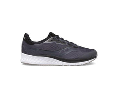Saucony Big Kid's Ride 14 Sneaker Charcoal / Black | Kids Running