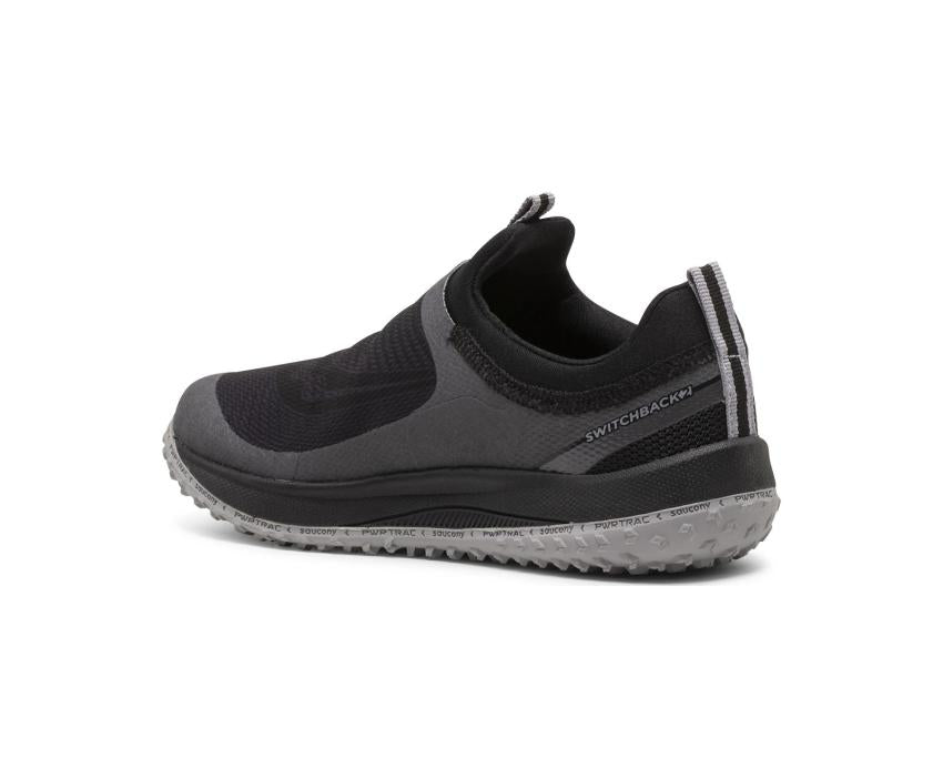Saucony Big Kid's Switchback 2.0 Sneaker Black / Charcoal | Kids Running